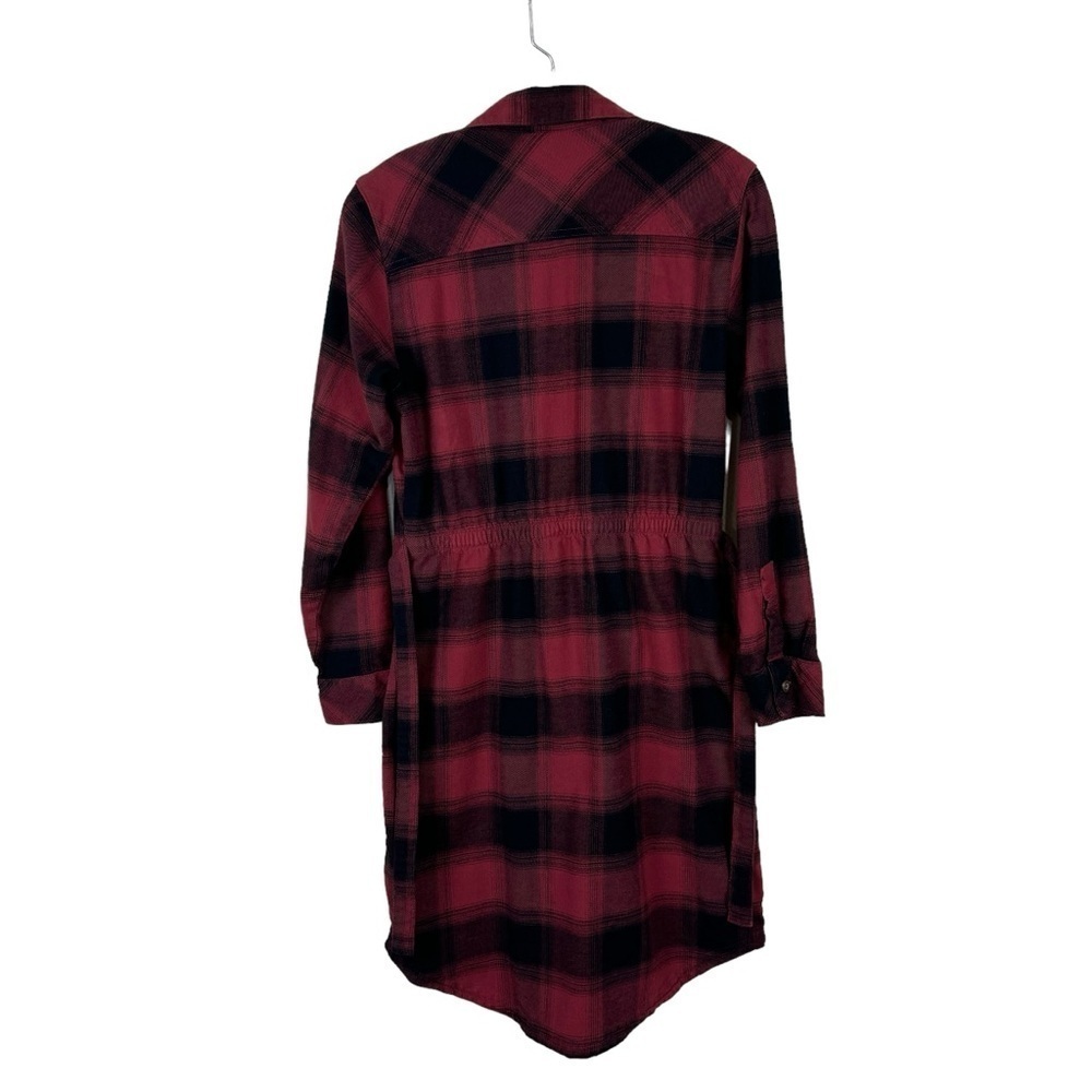Columbia Red/Black Plaid Flannel Dress - Picture 2 of 12